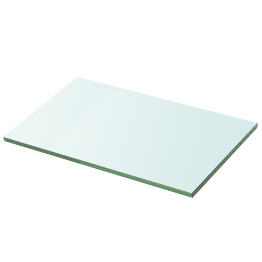 vidaXL Wandschap transparant 20x30 cm glas afbeelding 1