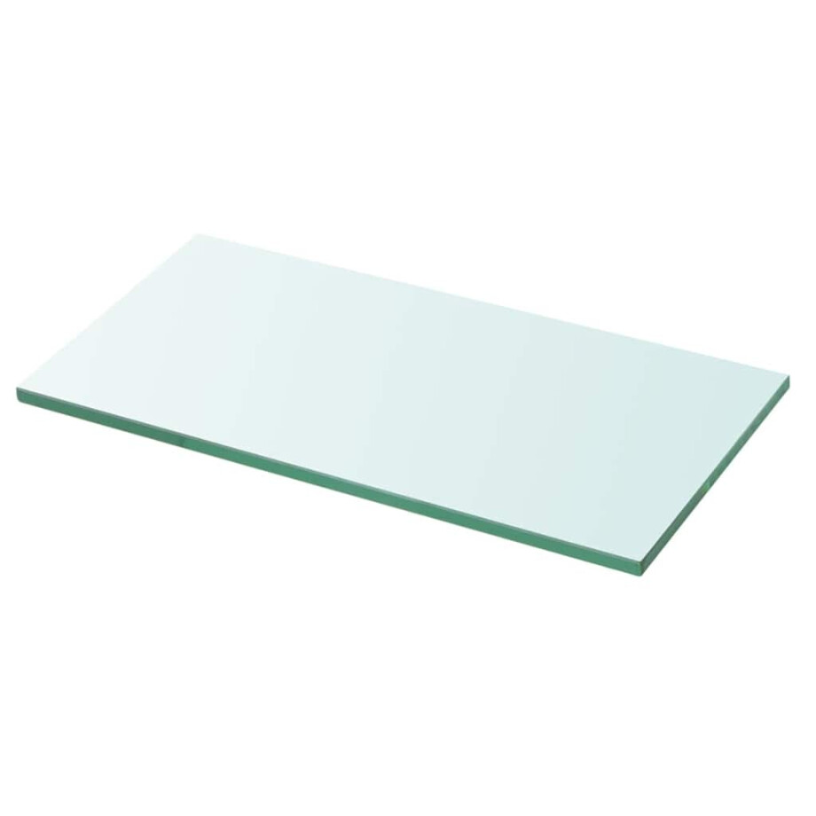 vidaXL Wandschap transparant 30x12 cm glas vidaXL Wandschap transparant 30x12 cm glas afbeelding 1