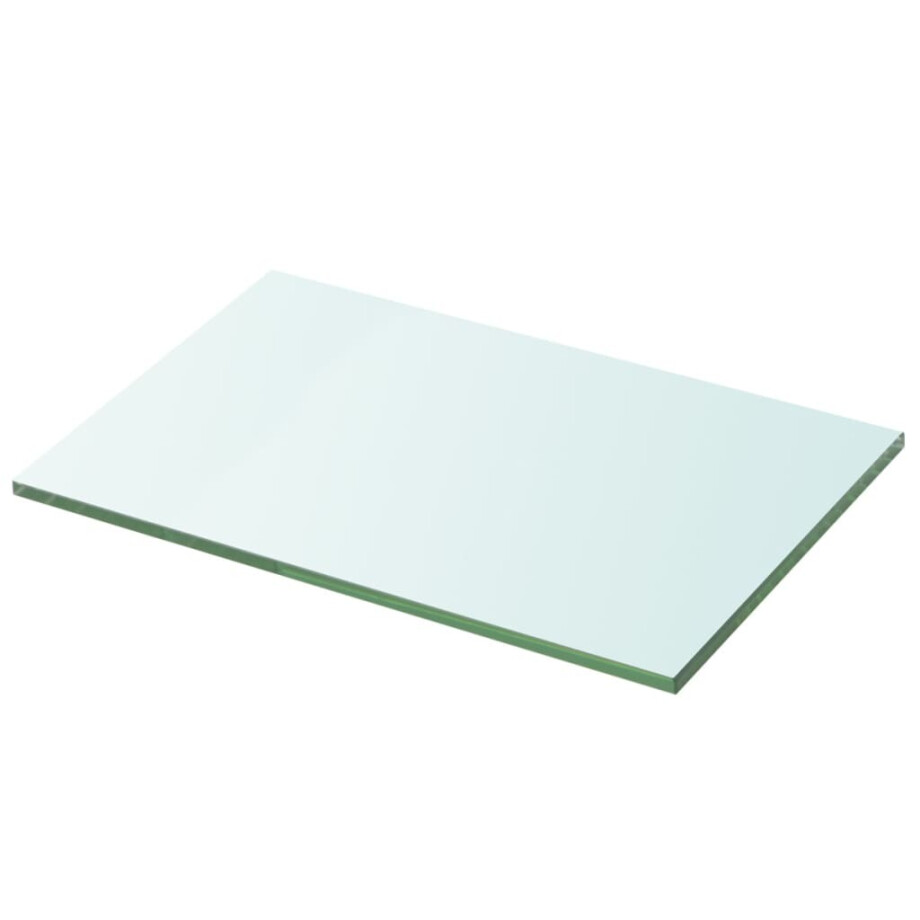 vidaXL Wandschap transparant 30x20 cm glas vidaXL Wandschap transparant 30x20 cm glas afbeelding 1