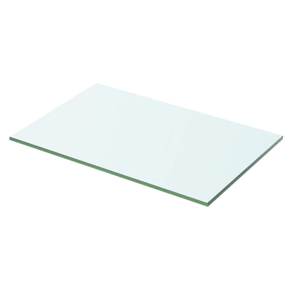 vidaXL Wandschap transparant 50x25 cm glas vidaXL Wandschap transparant 50x25 cm glas afbeelding 1