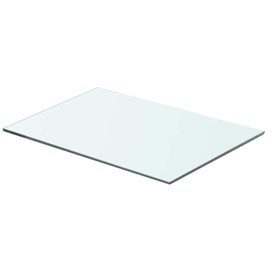 vidaXL Wandschap transparant 50x30 cm glas vidaXL Wandschap transparant 50x30 cm glas afbeelding 1