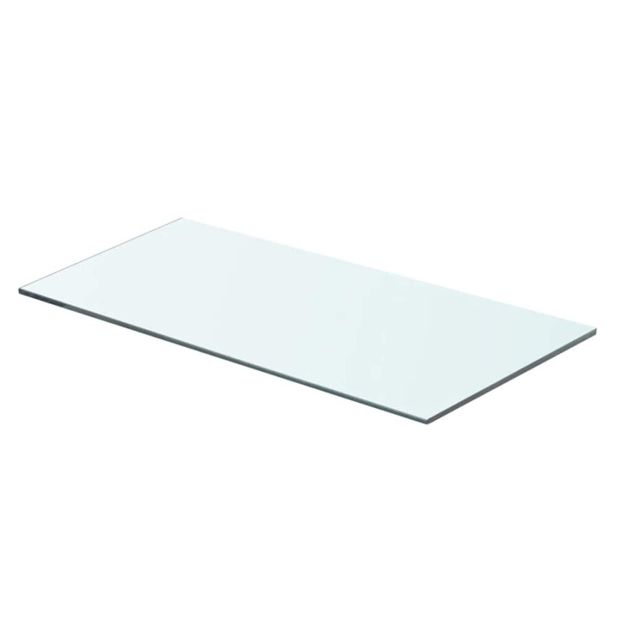 vidaXL Wandschap transparant 60x25 cm glas vidaXL Wandschap transparant 60x25 cm glas afbeelding 1