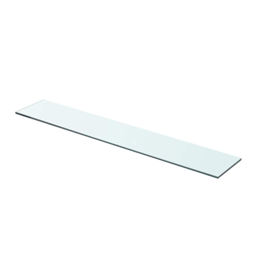 vidaXL Wandschap transparant 70x12 cm glas vidaXL Wandschap transparant 70x12 cm glas afbeelding 1