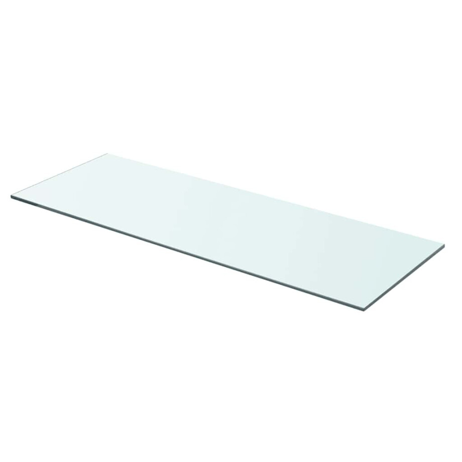 vidaXL Wandschap transparant 70x25 cm glas vidaXL Wandschap transparant 70x25 cm glas afbeelding 1