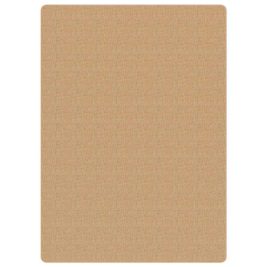 vidaXL Tapijt met latex onderkant 70x130 cm jute natuurlijk afbeelding 1