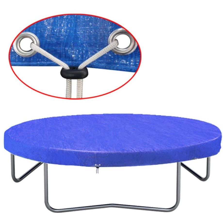 vidaXL Trampolinehoes 300 cm 90 g/m² PE afbeelding 1