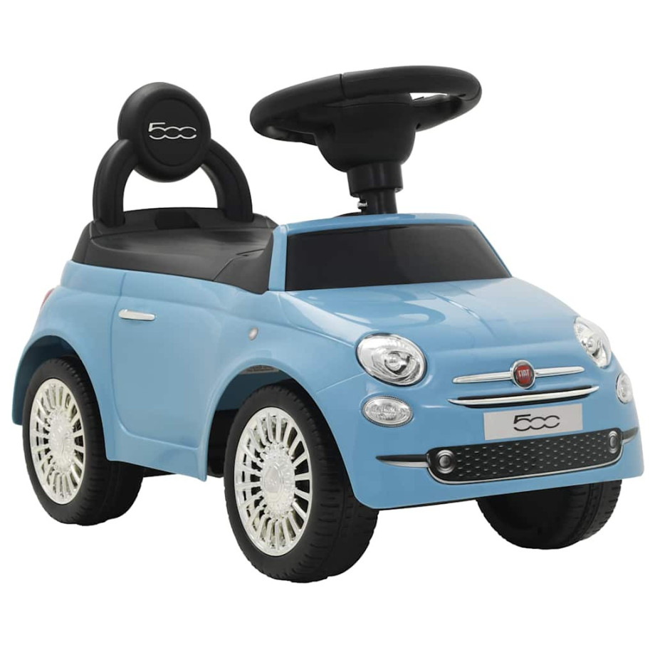 vidaXL Loopauto Fiat 500 blauw afbeelding 1