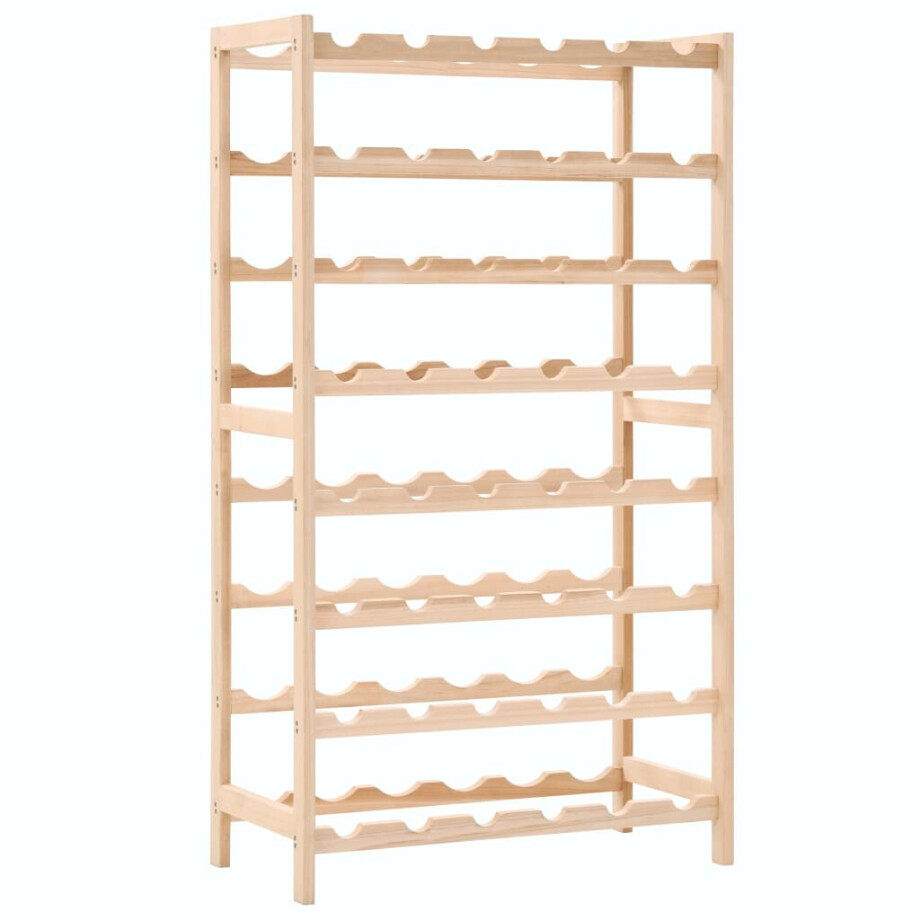 vidaXL Wijnrek 57,5x28x102 cm cederhout vidaXL Wijnrek 57,5x28x102 cm cederhout afbeelding 1