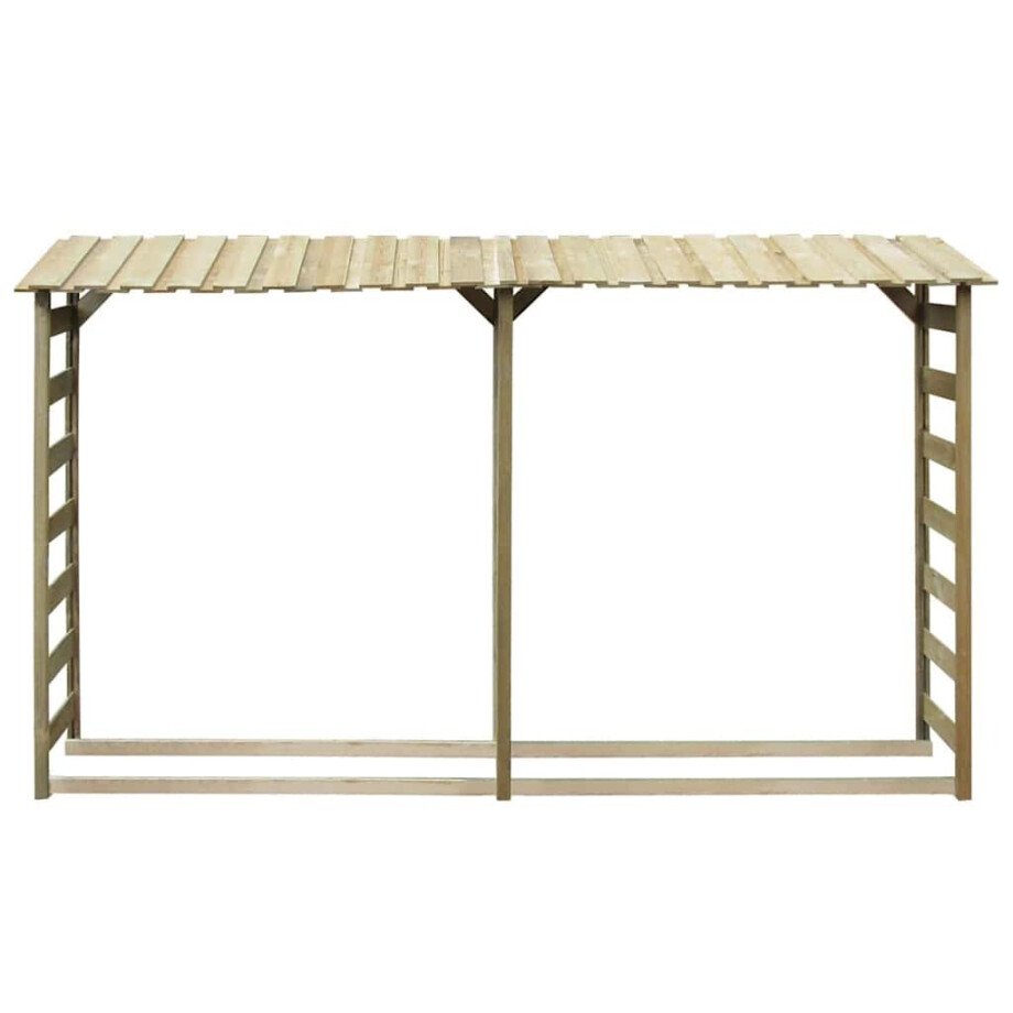 vidaXL Haardhoutopslag 300x44x176 cm geïmpregneerd grenenhout vidaXL Haardhoutopslag 300x44x176 cm geïmpregneerd grenenhout afbeelding 1