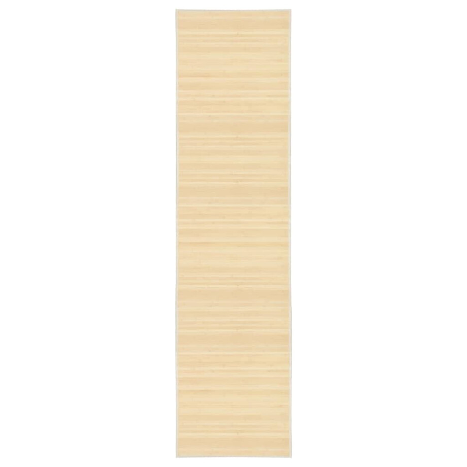 vidaXL Tapijt 80x300 cm bamboe naturel vidaXL Tapijt 80x300 cm bamboe naturel afbeelding 1