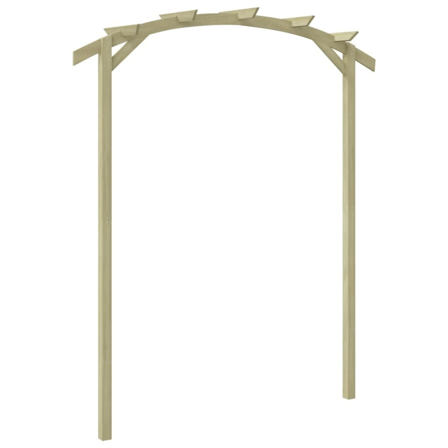 vidaXL Pergola 180x210x40 cm geïmpregneerd grenenhout vidaXL Pergola 180x210x40 cm geïmpregneerd grenenhout afbeelding 1