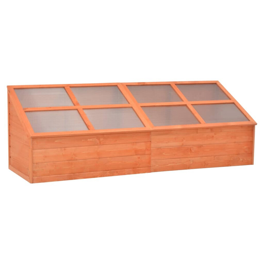vidaXL Tuinkas 180x57x62 cm hout afbeelding 1