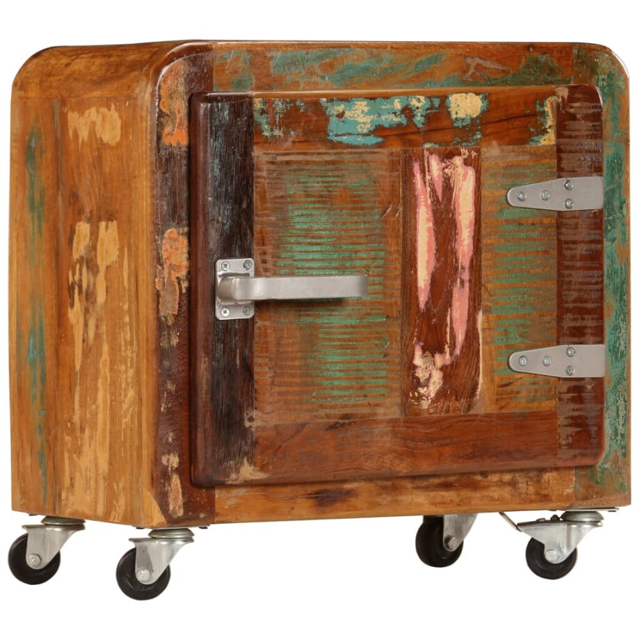 vidaXL Nachtkastje 50x30x50 cm massief gerecycled hout vidaXL Nachtkastje 50x30x50 cm massief gerecycled hout afbeelding 1