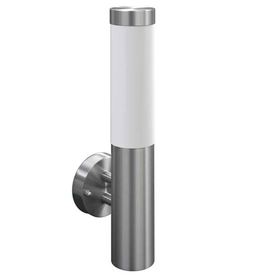 vidaXL Wandlamp voor binnen en buiten waterdicht RVS vidaXL Wandlamp voor binnen en buiten waterdicht RVS afbeelding 1