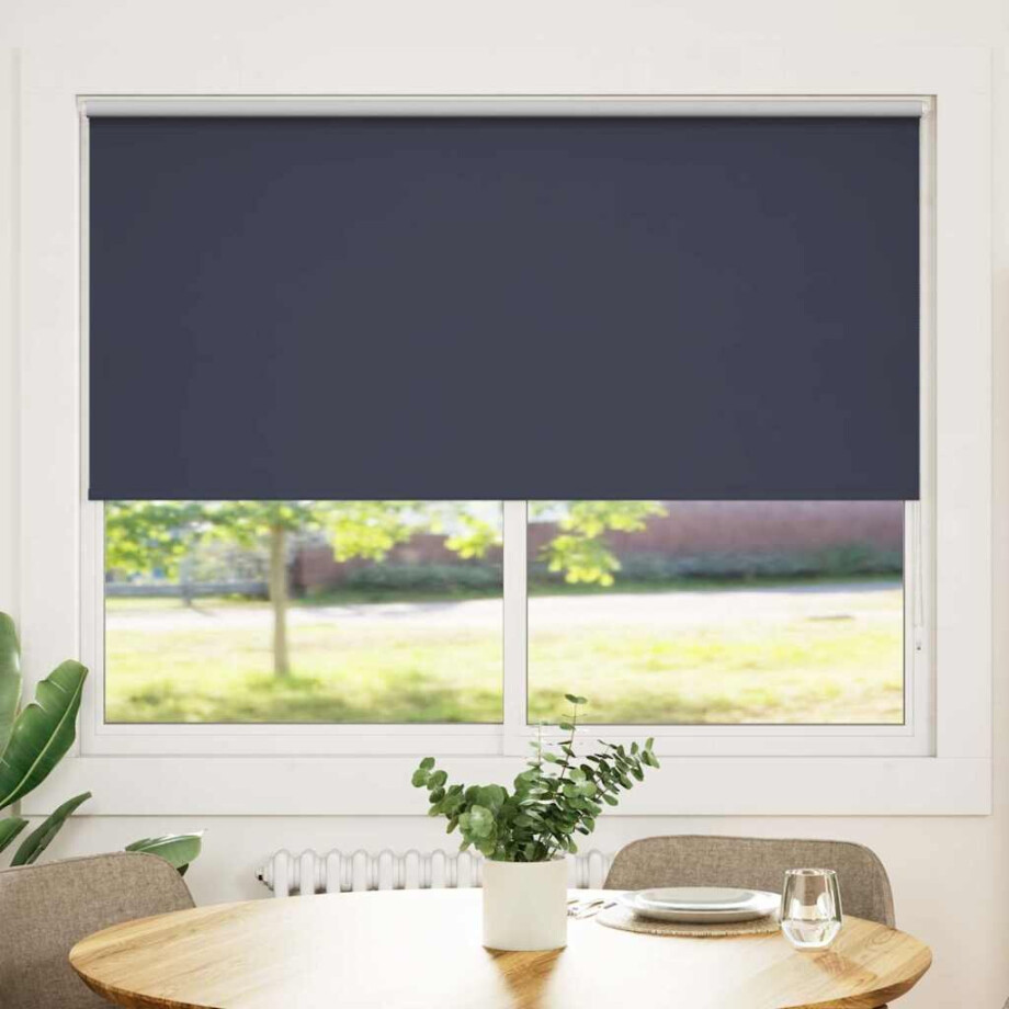 vidaXL Rolgordijn verduisterend 144,4 x 175 cm stofbreedte 140 cm marine vidaXL Rolgordijn verduisterend 144,4 x 175 cm stofbreedte 140 cm marine afbeelding 1