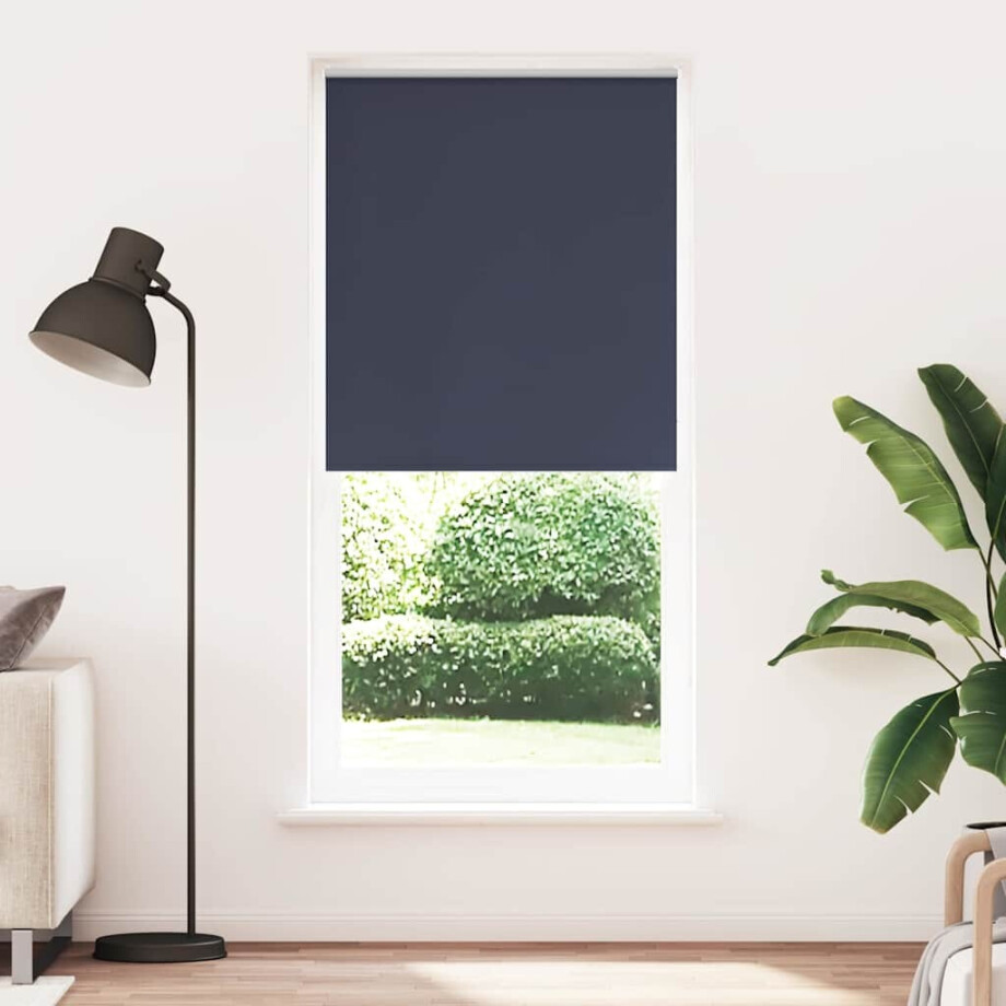 vidaXL Rolgordijn verduisterend 104,4 x 230 cm stofbreedte 100 cm marine vidaXL Rolgordijn verduisterend 104,4 x 230 cm stofbreedte 100 cm marine afbeelding 1