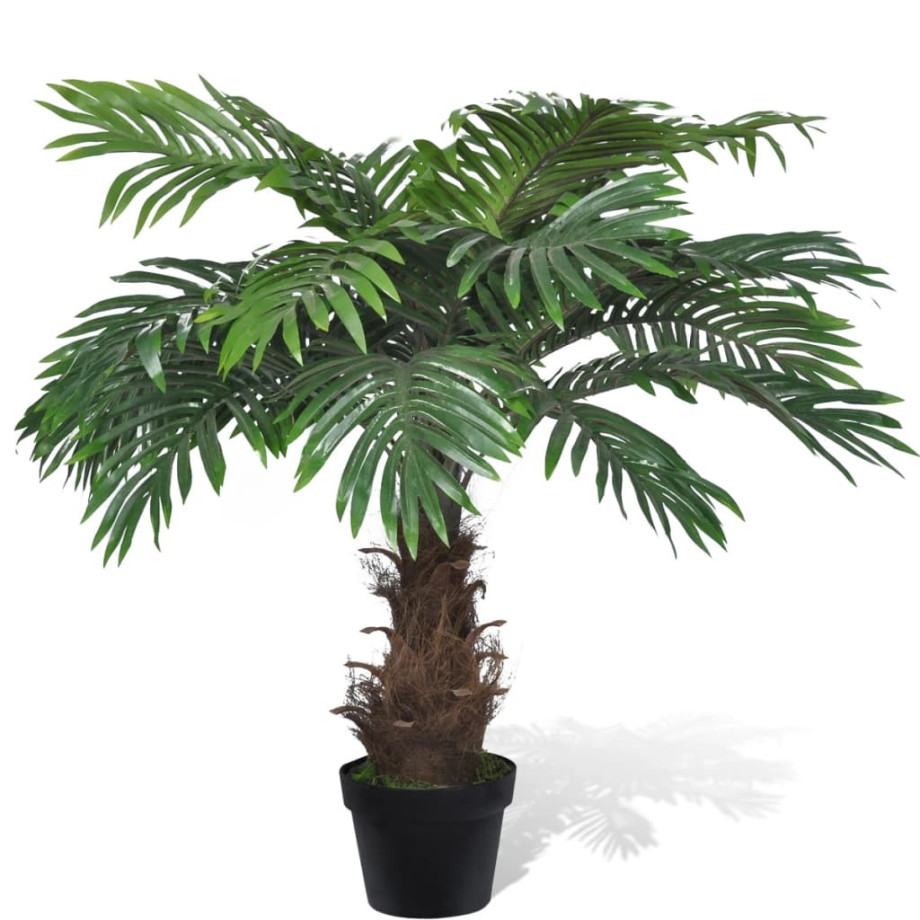 vidaXL Kunstboom met pot cycaspalm 80 cm afbeelding 1