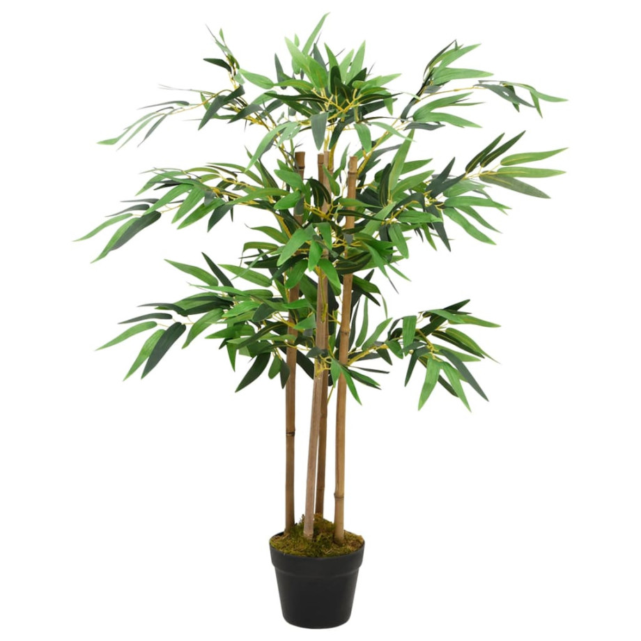 vidaXL Kunstplant bamboe Twiggy met pot 90 cm afbeelding 1
