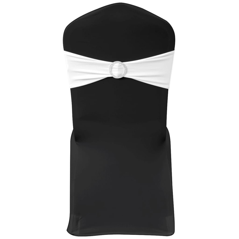 vidaXL Decoratief stoellint met een diamant 25 stuks (wit) vidaXL Decoratief stoellint met een diamant 25 stuks (wit) afbeelding 1