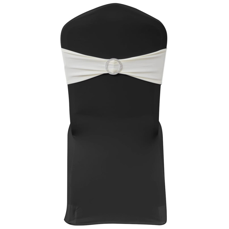 vidaXL Decoratief stoellint met een diamant 25 stuks (creme) afbeelding 1