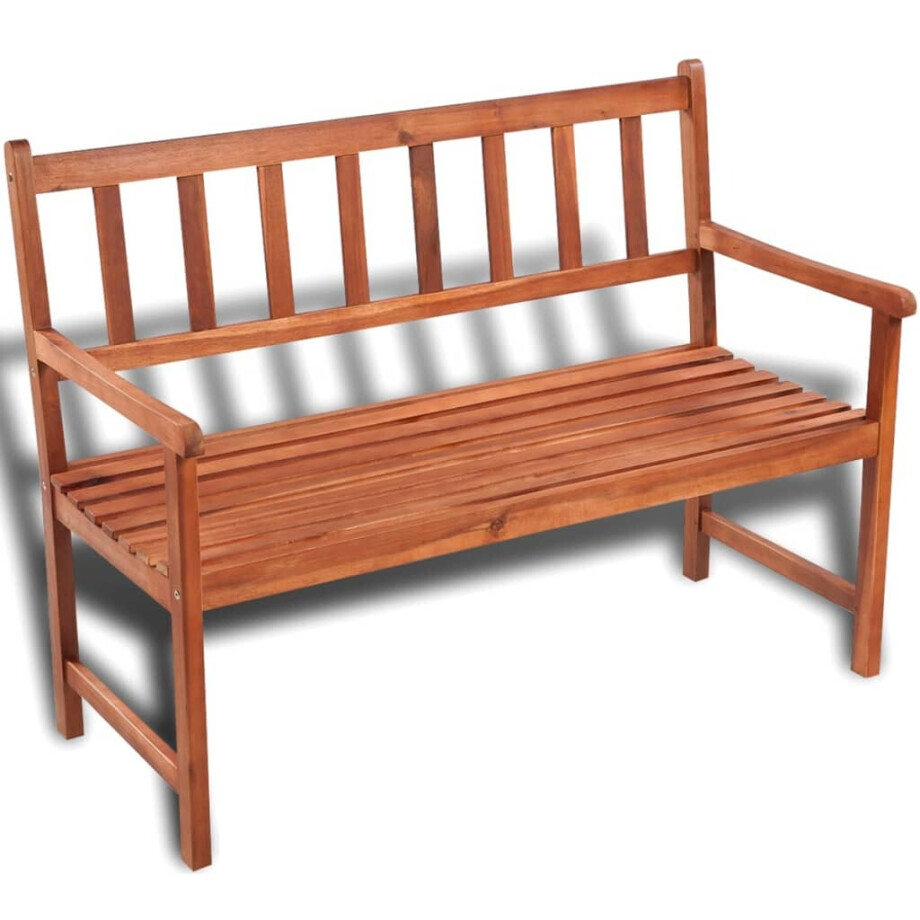 vidaXL Tuinbank 120 cm massief acaciahout afbeelding 1