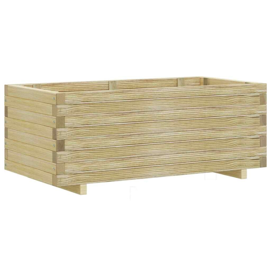vidaXL Plantenbak verhoogd rechthoekig 100x50x40 cm hout vidaXL Plantenbak verhoogd rechthoekig 100x50x40 cm hout afbeelding 1