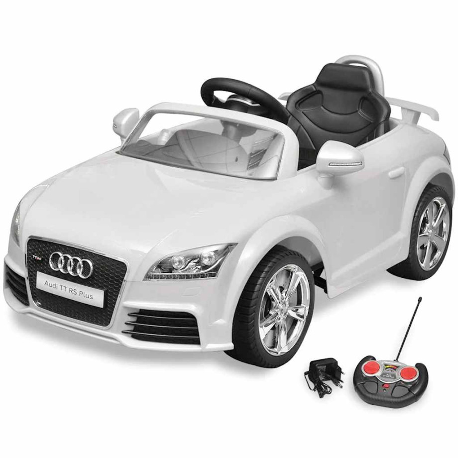 vidaXL Elektrische auto Audi TT RS met afstandsbediening wit afbeelding 1