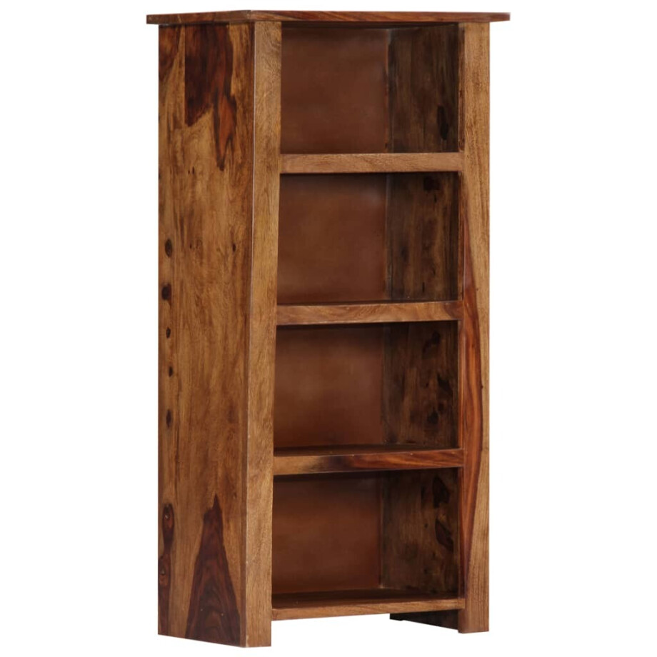 vidaXL Boekenkast 50x30x100 cm massief hout afbeelding 1