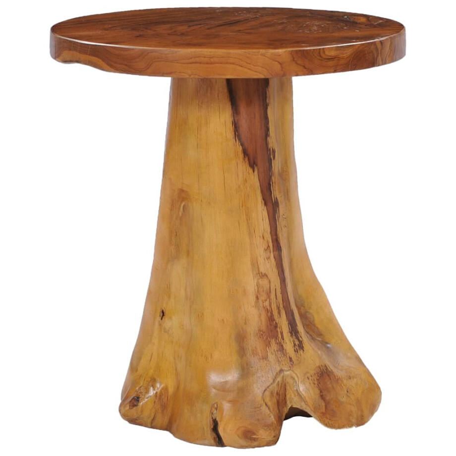 vidaXL Salontafel 40x40 cm massief teakhout afbeelding 1