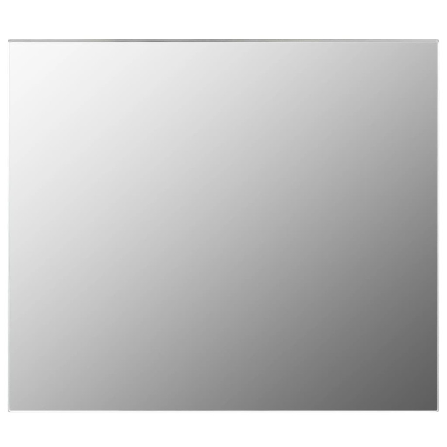 vidaXL Spiegel frameloos 80x60 cm glas afbeelding 1