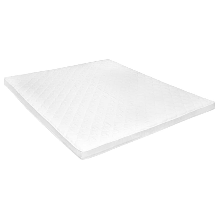 vidaXL Topmatras ei-profiel 6 cm koudschuim 160x200 cm vidaXL Topmatras ei-profiel 6 cm koudschuim 160x200 cm afbeelding 1