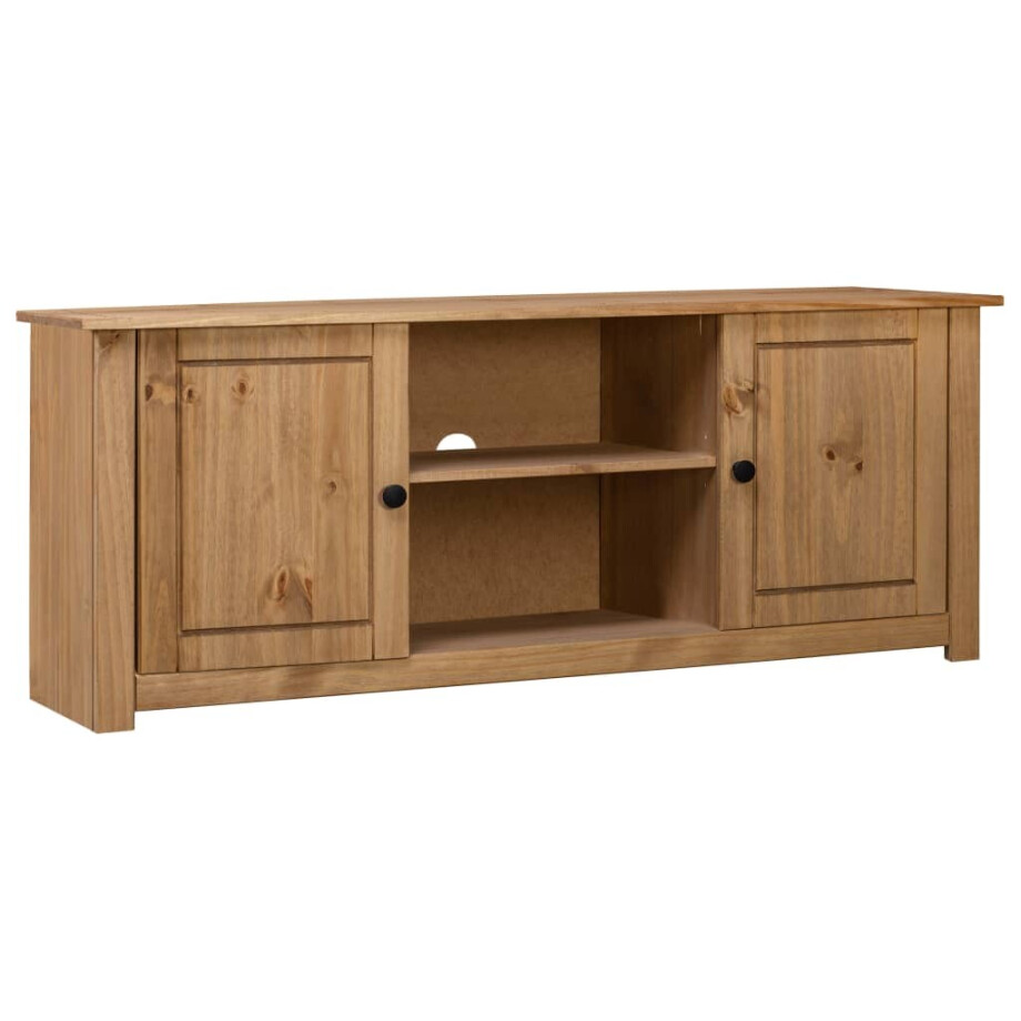 vidaXL Tv-kast Panama Range 120x40x50 cm massief grenenhout vidaXL Tv-kast Panama Range 120x40x50 cm massief grenenhout afbeelding 1