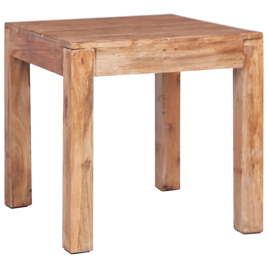 vidaXL Salontafel 53x50x50 cm massief mahoniehout afbeelding 1