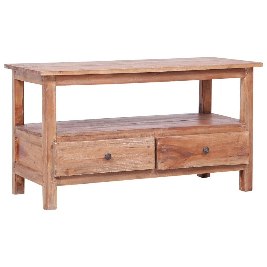 vidaXL Tv-meubel 90x40x50 cm massief gerecycled hout vidaXL Tv-meubel 90x40x50 cm massief gerecycled hout afbeelding 1