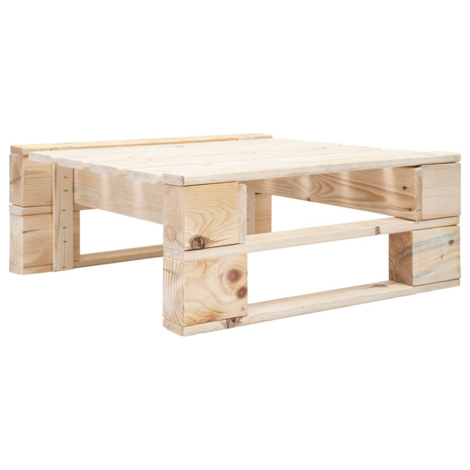 vidaXL Tuinhocker pallet hout afbeelding 1