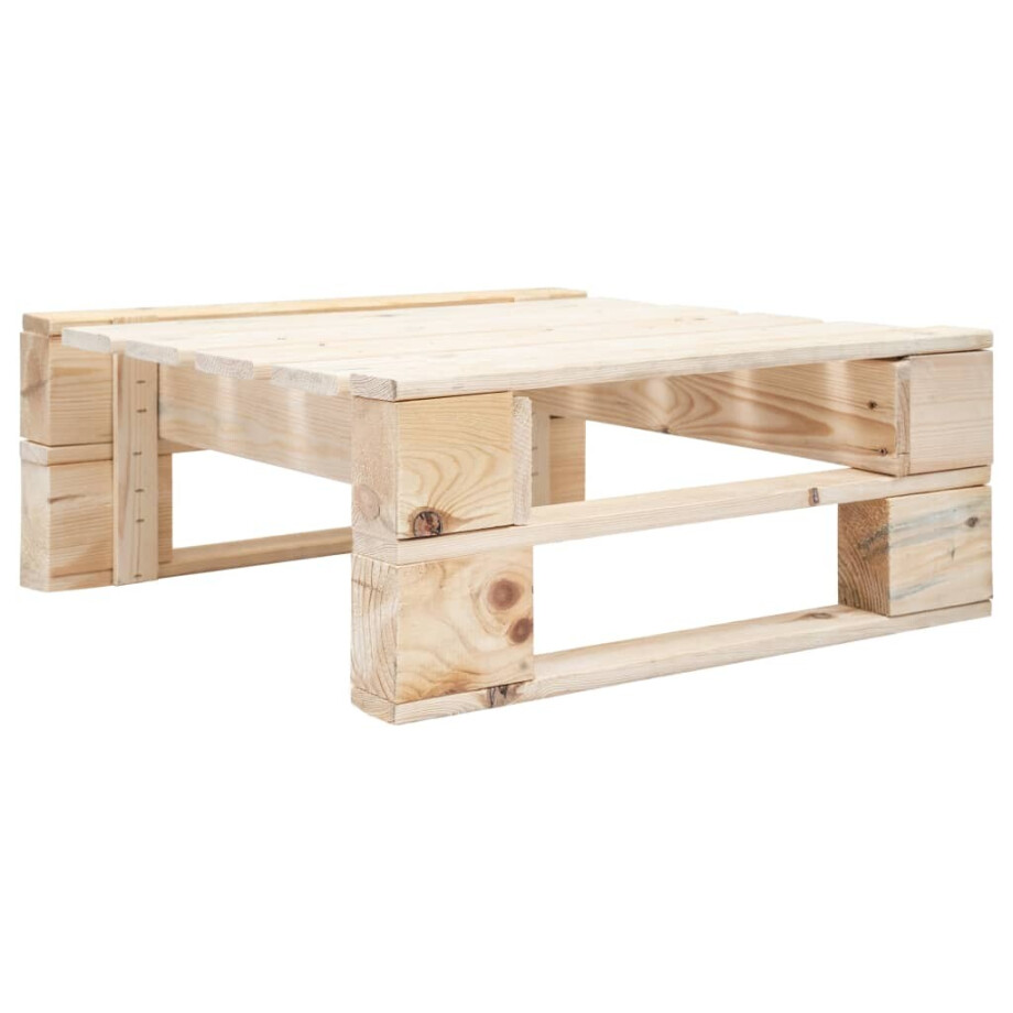 vidaXL Tuinhocker pallet hout vidaXL Tuinhocker pallet hout afbeelding 1