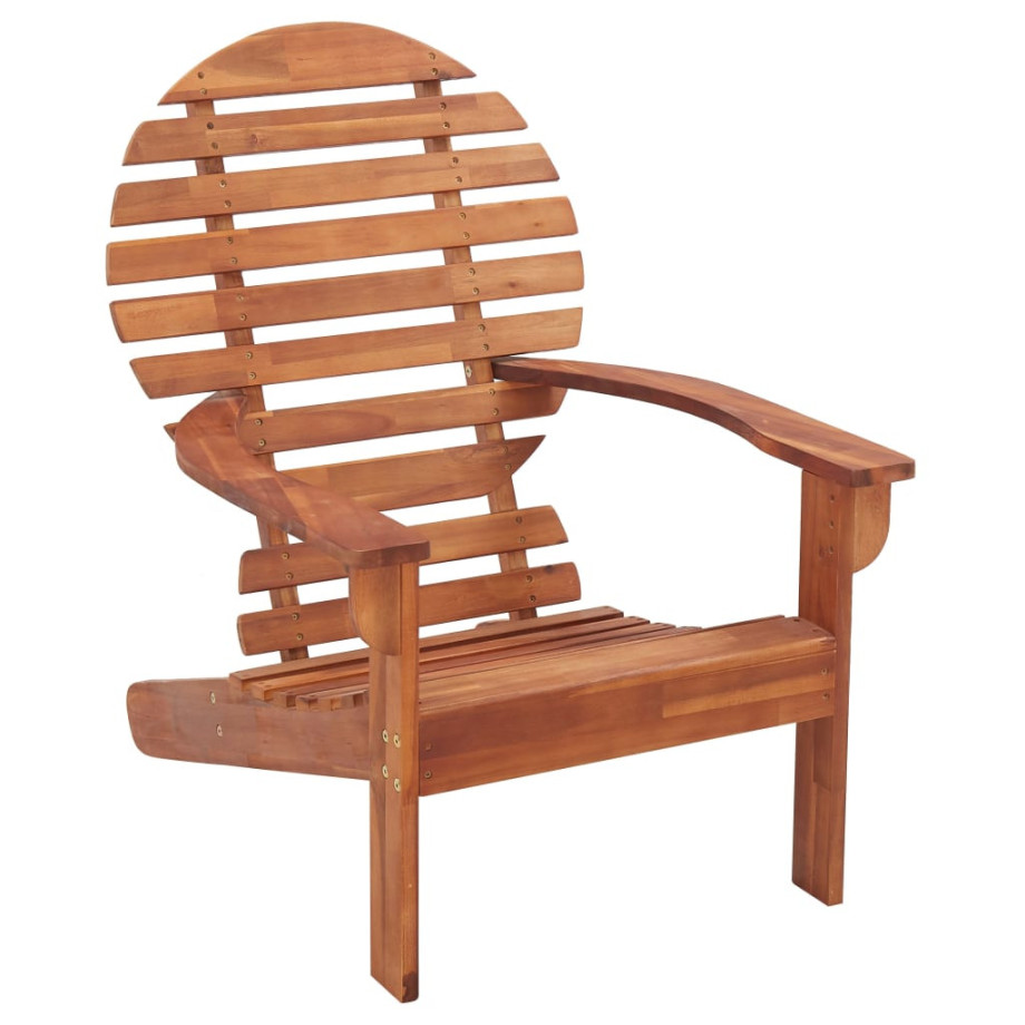 vidaXL Stoel Adirondack massief acaciahout afbeelding 1