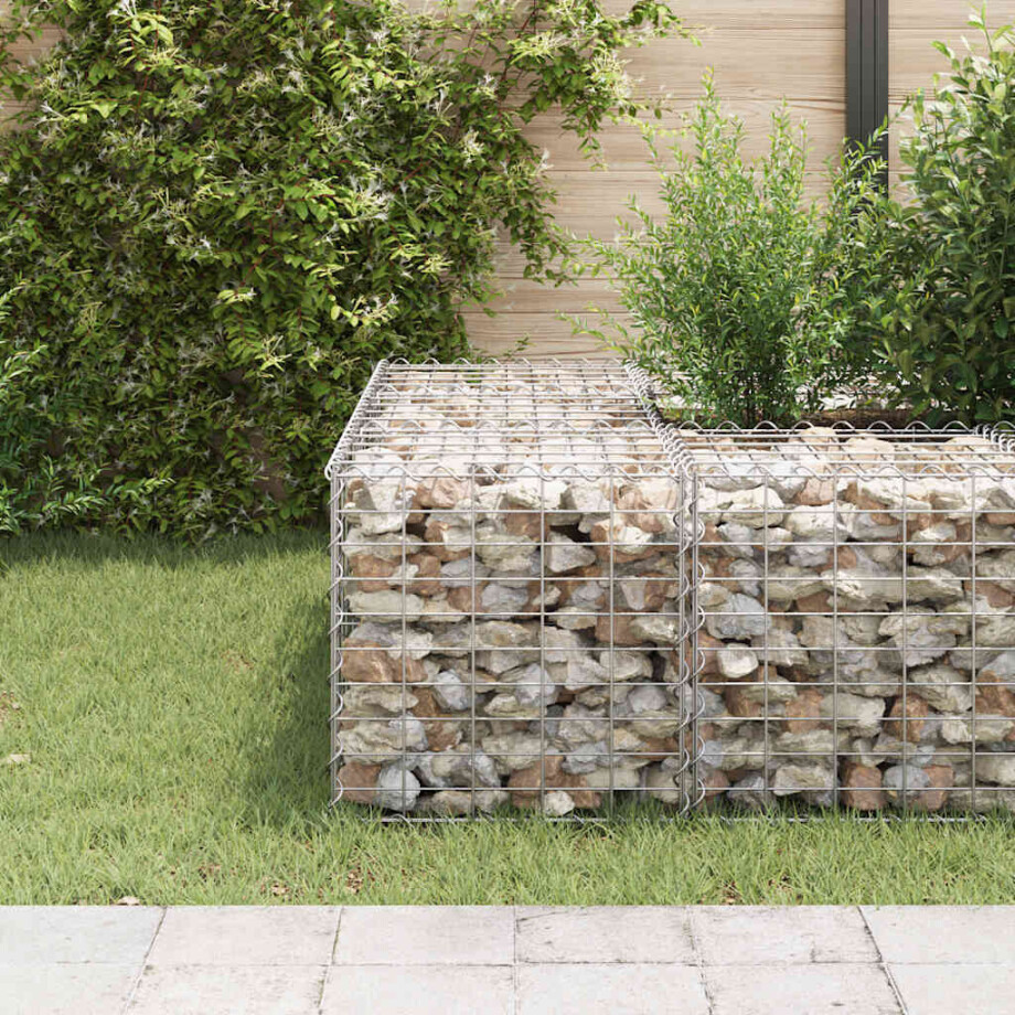 vidaXL Gabion plantenbak verhoogd kubus 50x50x50 cm staaldraad vidaXL Gabion plantenbak verhoogd kubus 50x50x50 cm staaldraad afbeelding 1