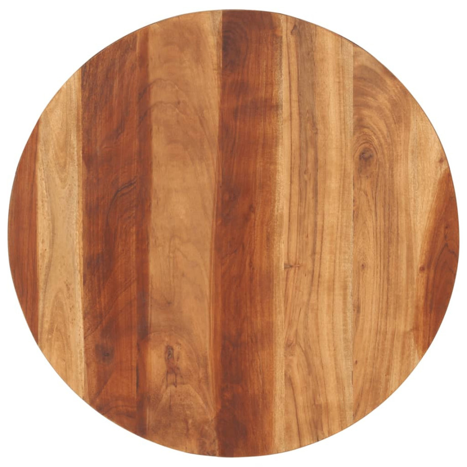 vidaXL Tafelblad rond 15-16 mm 70 cm massief acaciahout vidaXL Tafelblad rond 15-16 mm 70 cm massief acaciahout afbeelding 1