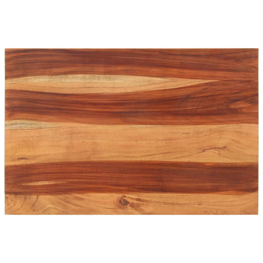 vidaXL Tafelblad 25-27 mm 60x90 cm massief acaciahout afbeelding 1