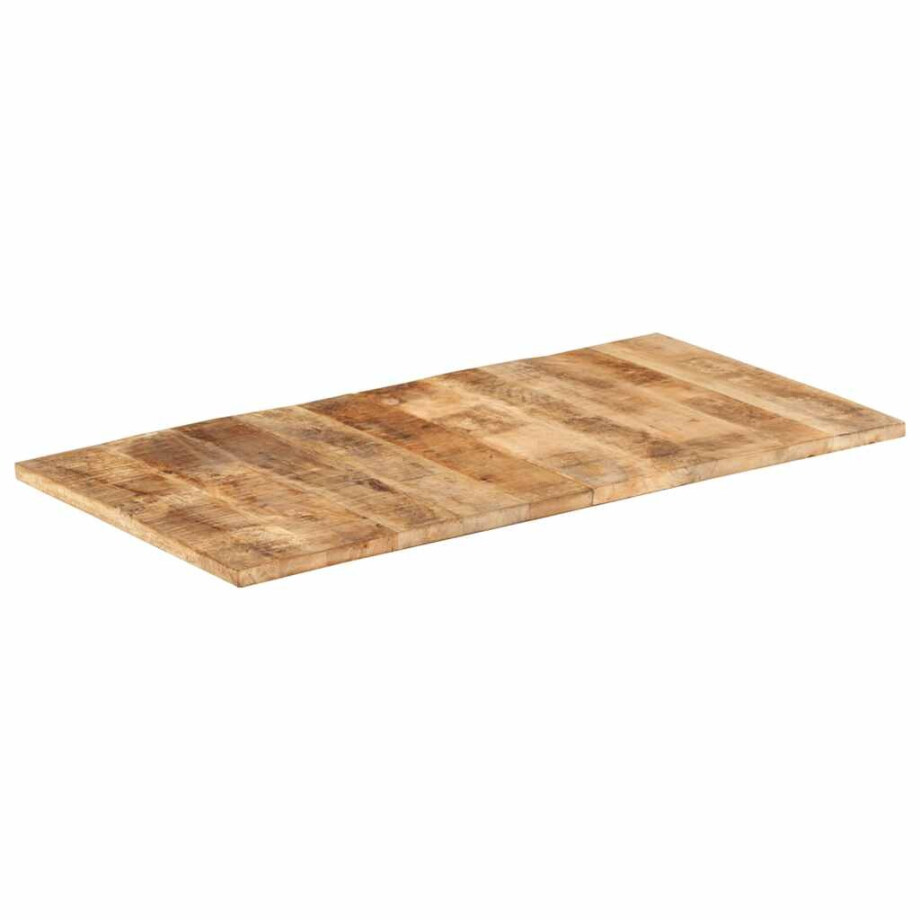 vidaXL Tafelblad 25-27 mm 120x60 cm massief mangohout vidaXL Tafelblad 25-27 mm 120x60 cm massief mangohout afbeelding 1