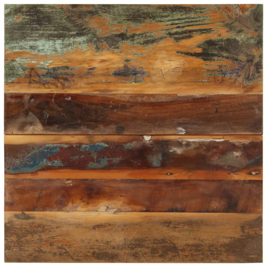 vidaXL Tafelblad vierkant 15-16 mm 60x60 cm massief gerecycled hout afbeelding 1