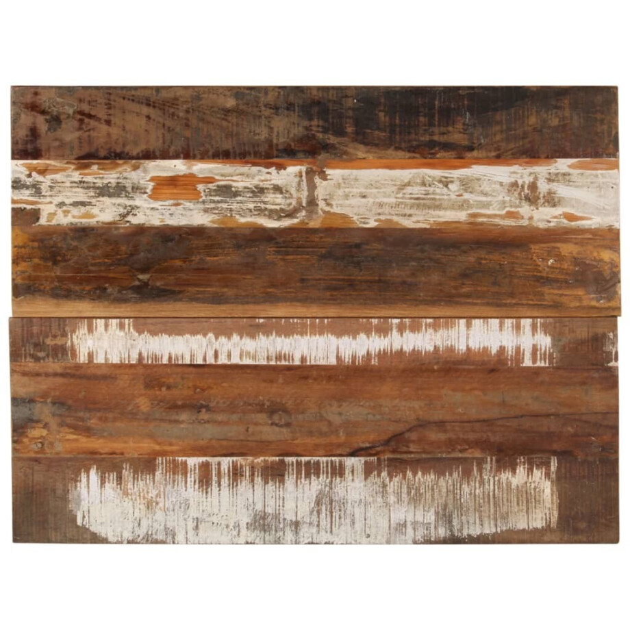 vidaXL Tafelblad rechthoekig 15-16 mm 60x80 cm massief gerecycled hout afbeelding 1
