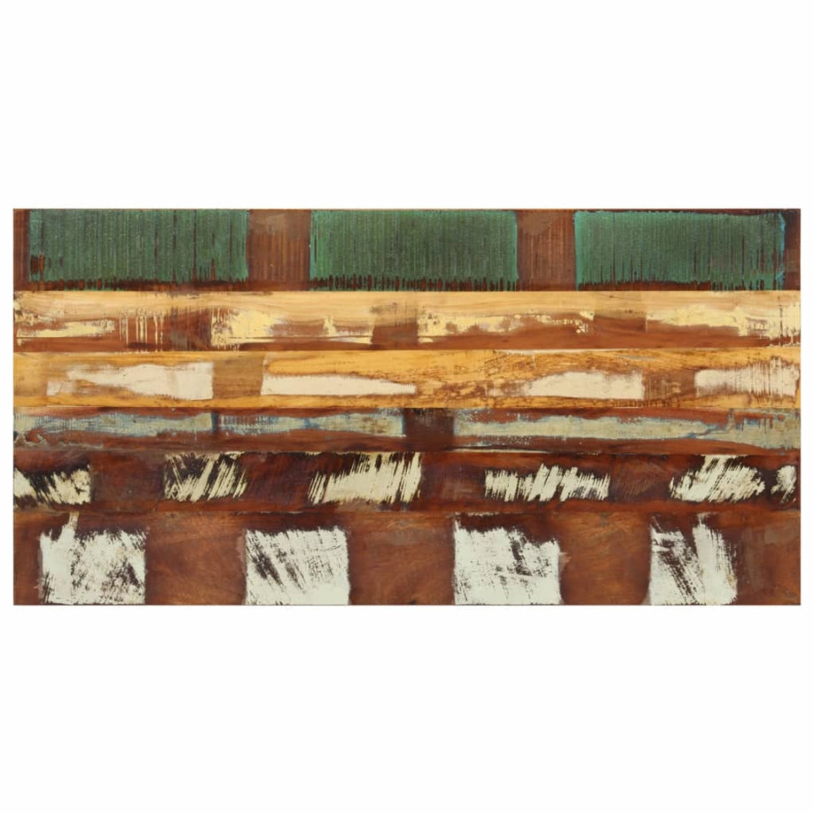vidaXL Tafelblad rechthoekig 15-16 mm 60x120cm massief gerecycled hout afbeelding 1