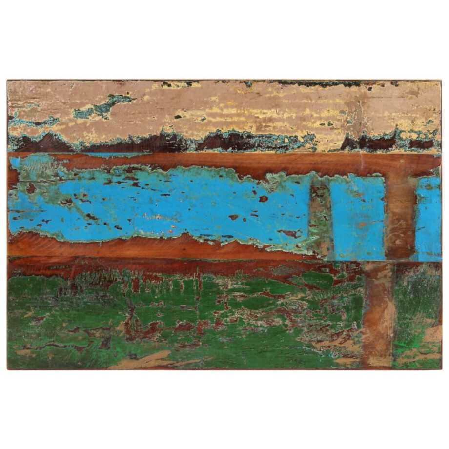 vidaXL Tafelblad rechthoekig 25-27 mm 60x90 cm massief gerecycled hout afbeelding 1