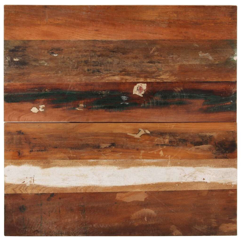 vidaXL Tafelblad vierkant 25-27 mm 70x70 cm massief gerecycled hout vidaXL Tafelblad vierkant 25-27 mm 70x70 cm massief gerecycled hout afbeelding 1