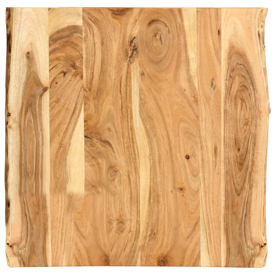 vidaXL Tafelblad 58x(50-60)x2,5 cm massief acaciahout afbeelding 1