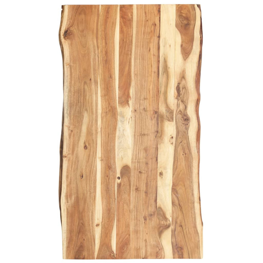 vidaXL Tafelblad 118x(50-60)x3,8 cm massief acaciahout vidaXL Tafelblad 118x(50-60)x3,8 cm massief acaciahout afbeelding 1