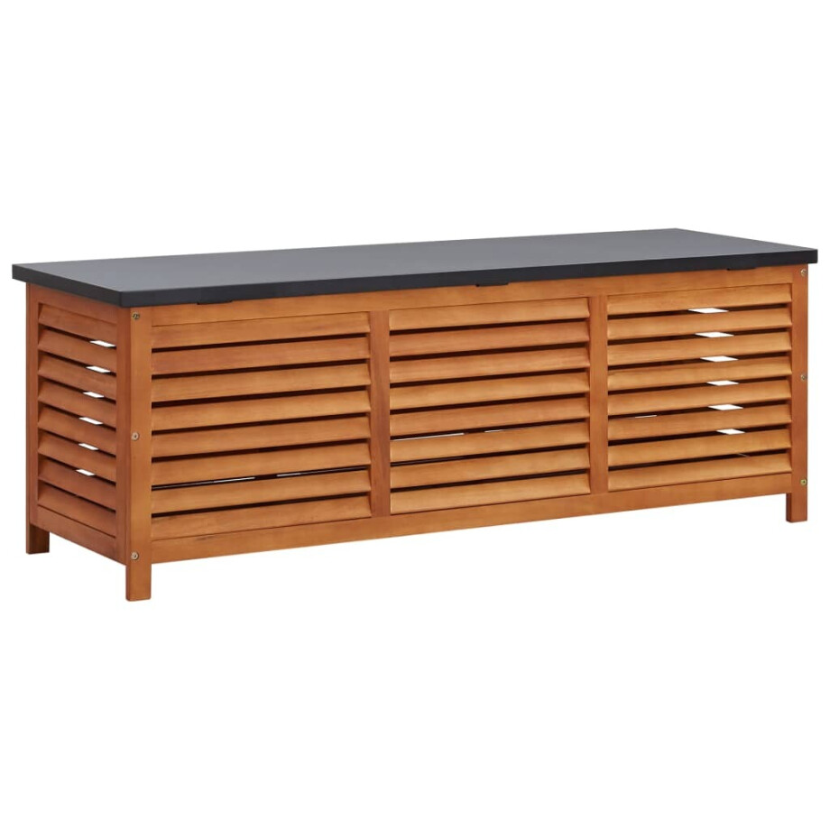 vidaXL Tuinbox 150x50x55 cm massief eucalyptushout afbeelding 1