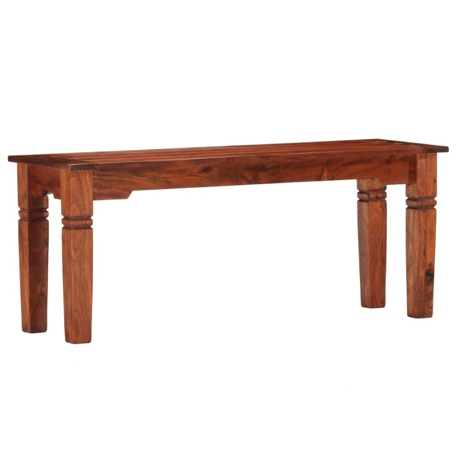vidaXL Bank 110 cm massief acaciahout vidaXL Bank 110 cm massief acaciahout afbeelding 1